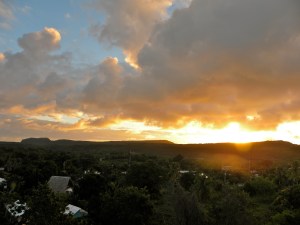 Sunrise from Los Mariposas, Las Galeras, Dominican Republic