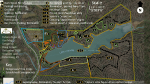 Treasure Lake Permaculture Design Map